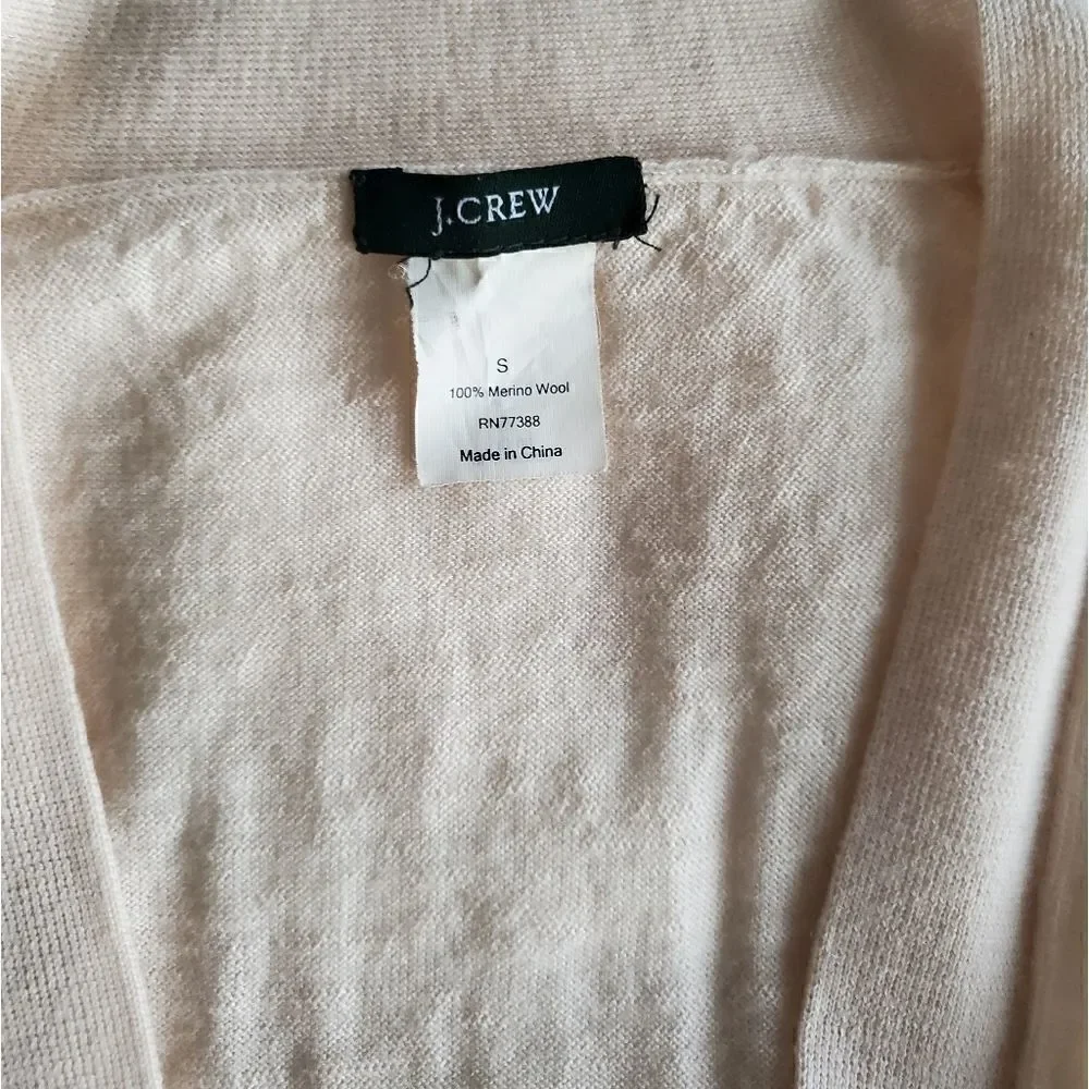 J.Crew Merino Wool Cardigan Small